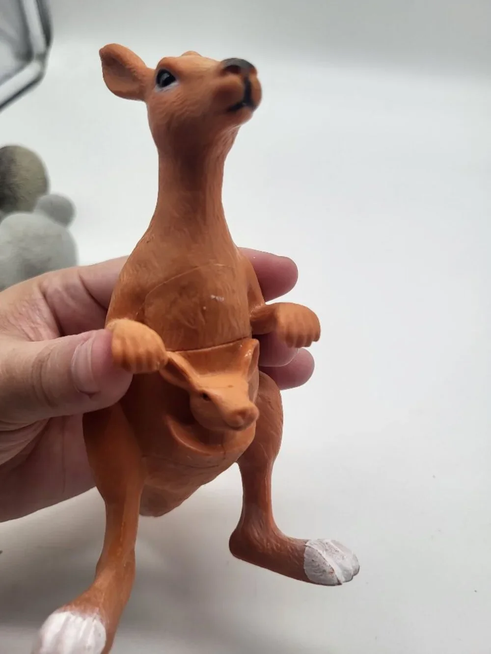 Ankyo Plastic Wild Life Figures Sloth Koala Panda Kangaroo Penguin Polar Bear